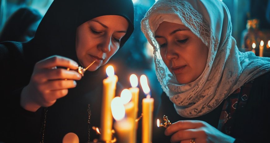 Свеча в Страстную пятница