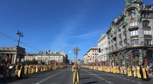 Крестный ход состоится 12 сентября в СПб в честь перенесения мощей Александра Невского