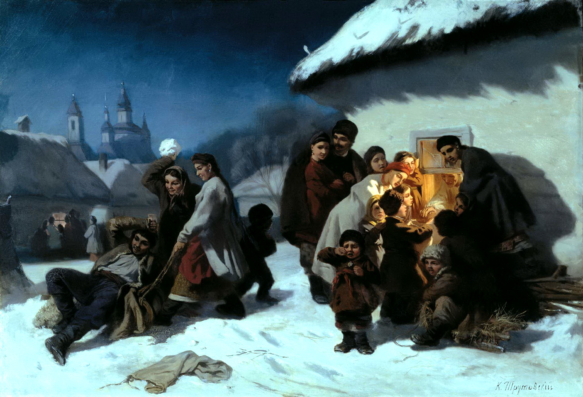 Как православные верующие колядуют на Рождество 7 января 2022 года