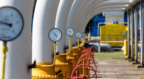 Транзит российского газа через территорию Украины остается на максимальных значениях