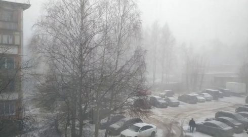 Сильный ветер и мокрый снег: 26 марта 2022 года Москву накрыл мощный ураган