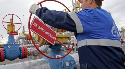 Российский газ не поступает в страны Балтии с 1 апреля