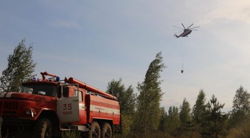 Врио главы Рязанской области прокомментировал ситуацию с пожарами в регионе