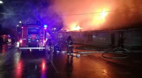 В кафе «Полигон» в Костроме вспыхнул сильный пожар: есть погибшие и пострадавшие