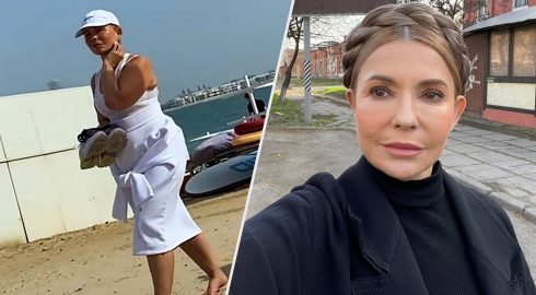 Украинского депутата Юлию Тимошенко заметили на пляже в Дубае