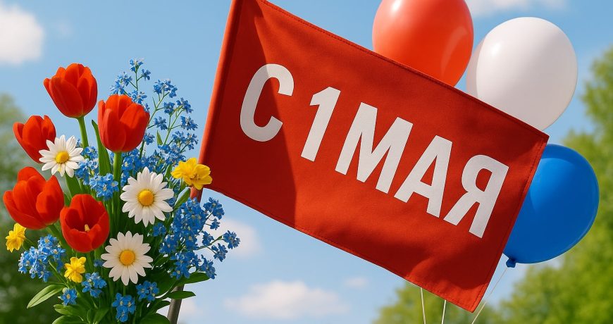 1 Мая поздравления и открытки