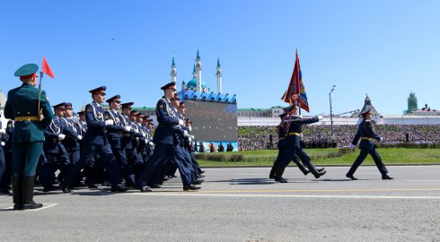 Где и когда будут перекрывать улицы в Москве для репетиции Парада Победы