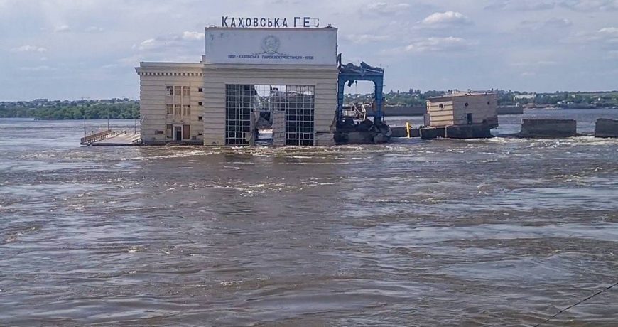 Подрыв Каховской ГЭС: сводка новостей и карта затопления региона на 10 июня 2023 года