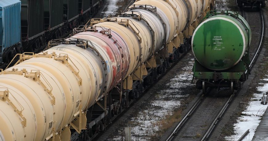 «Рельсовый инцидент»: 15 грузовых вагонов сошли с рельсов в Белгородской области