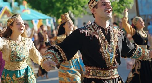 Национальный праздник Сабантуй отмечают народы Башкирии и Татарстана