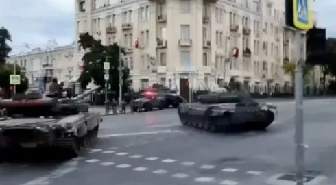 Военные в центре Ростова, заявления Пригожина, репортаж о ситуации 24 июня онлайн