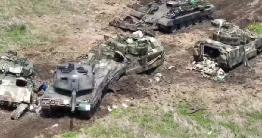 Лепс и Басков готовы платить по 1 млн рублей за подбитые танки Leopard и Abrams ВСУ