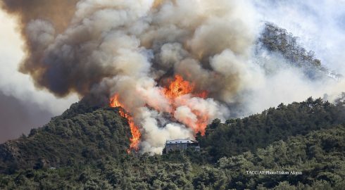 Огненный шторм: ситуация с пожарами в Греции и Турции на 26 июля 2023 года