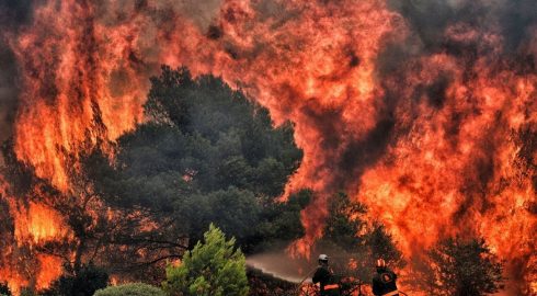 Пылающие курорты и эвакуация туристов: что известно о пожарах в Греции