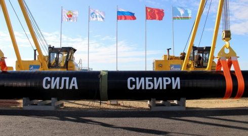 «Газпром» устанавил новый рекорд суточных поставок газа по «Силе Сибири» 12 января