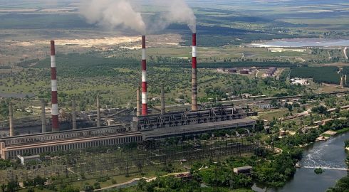 Луганская ТЭС будет частично работать на угле