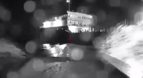 Ремонт атакованного ВСУ танкера «Сиг» временно приостановили