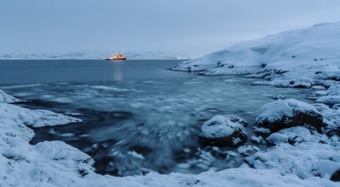 Газовый факел выявлен на дне Чукотского моря