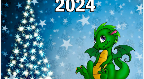 Поздравления с Новым 2024 годом в стиле Дракона: звенящие открытки и поздравления