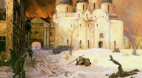 «Отмена русской культуры»: как немцы разрушили Великий Новгород