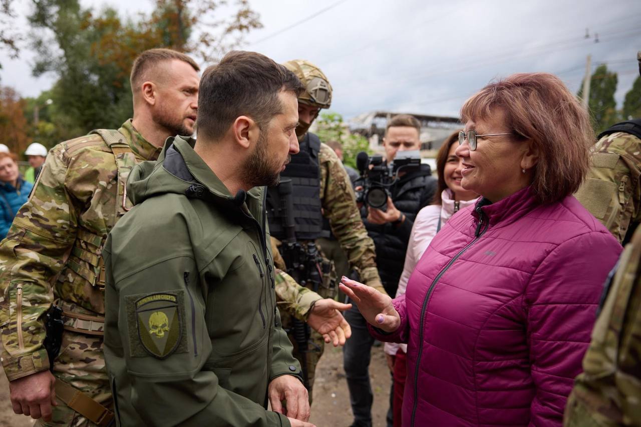 Зеленский и украинки