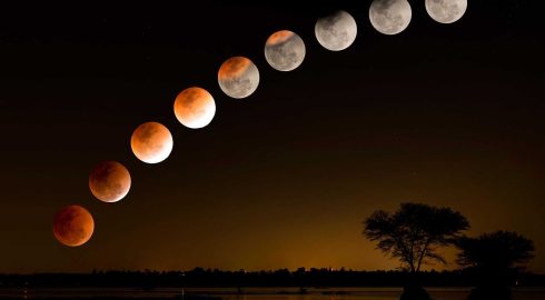 Лунное затмение 25 марта: прогноз видимости в России и мифы о его воздействии