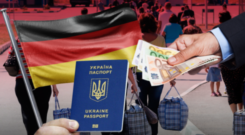 Германия размышляет о прекращении пособий для украинских беженцев-уклонистов