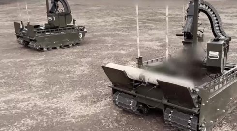 События на передовой: первый в мире бой роботов состоялся на Донбассе
