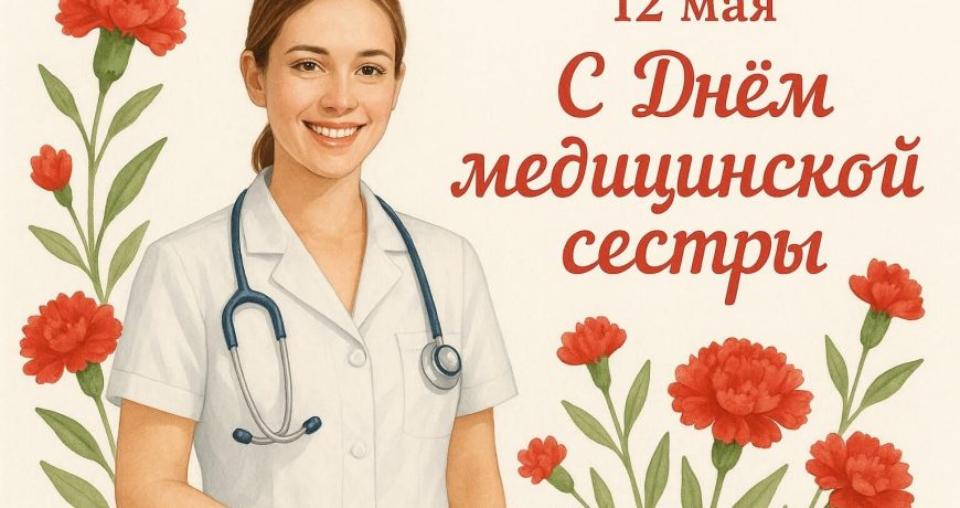 С праздником Днём медицинской сестры