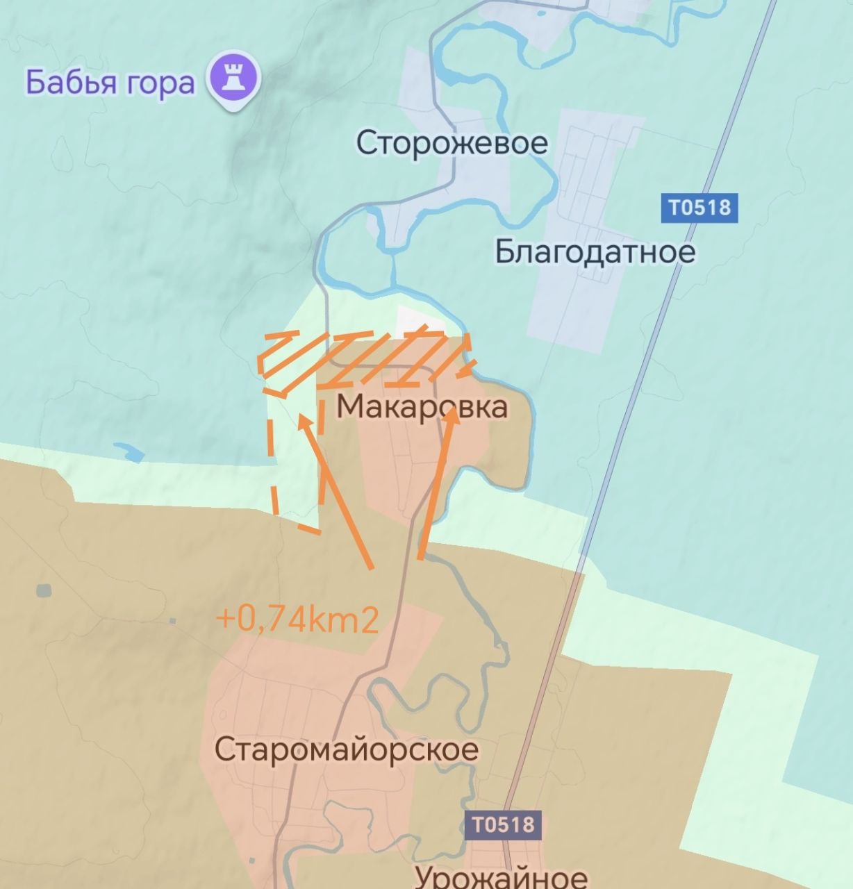 Карта Макаровка