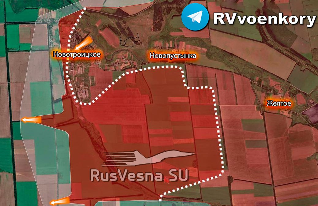 Карта. Армия России продолжает штурм Курахово