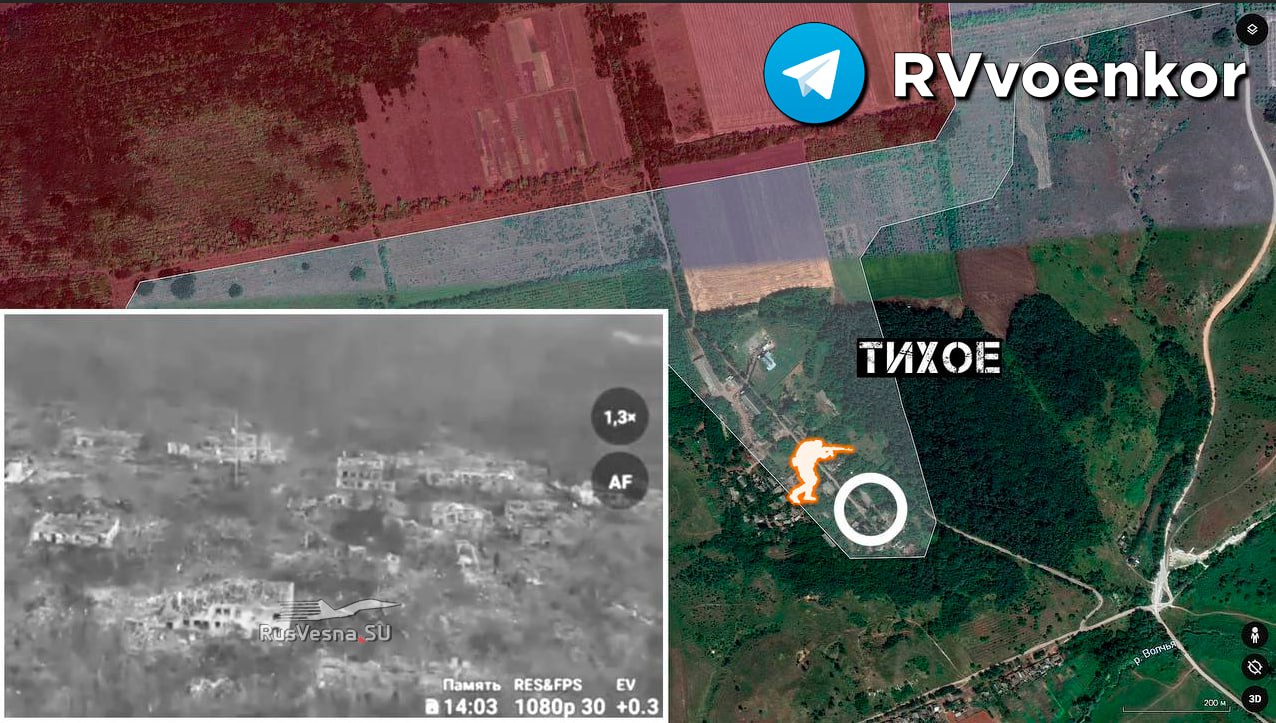 Карта. Армия России атакует у Волчанска