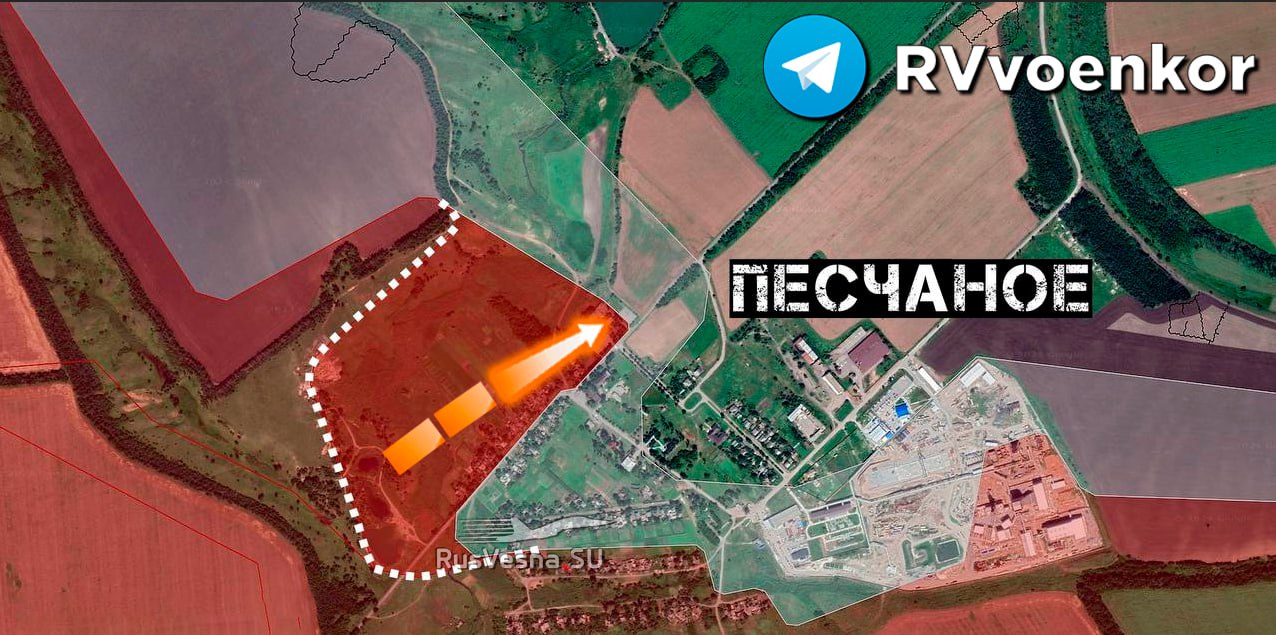 Карта. Покровское направление