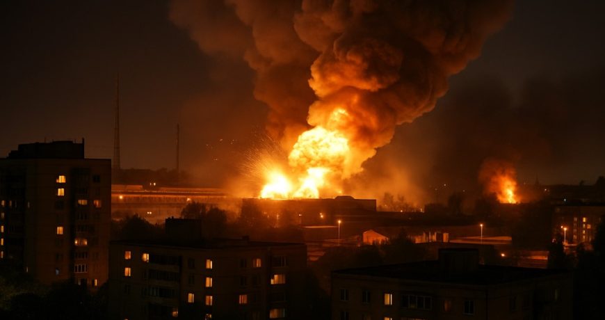 Харьков под огнём