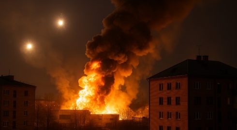 Массированный удар ВСУ по Брянску обернулся гибелью мирных жителей и пожарами