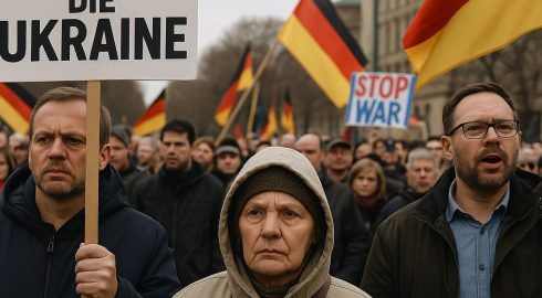 Немцы против помощи Украине – массовые протесты прошли по всей Германии