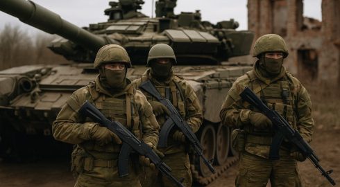 Российские танкисты уничтожили цех сборки украинских дронов в Дзержинске