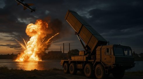 Чёрный дым над Кривбассом: армия России нанесла первый авиабомбовый удар по родному городу Зеленского