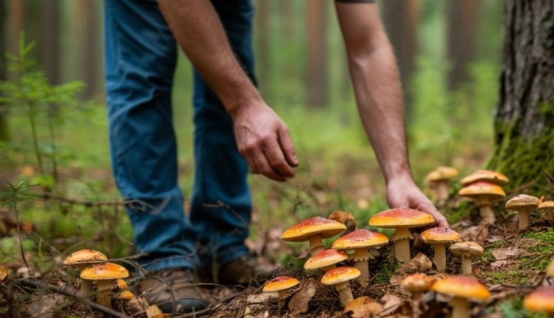Штраф и арест за грибы