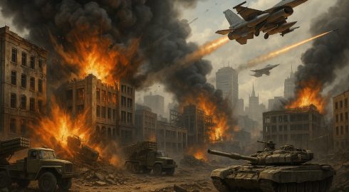 Россия ответила мгновенно: Киев и запад Украины под шквальным огнём после попытки вторжения ВСУ