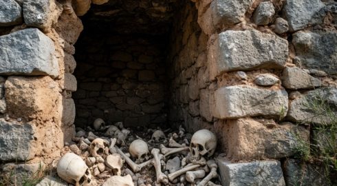 Скелеты выпали из стены, когда пошел дождь: в Португалии случайно нашли невероятную находку 16 века