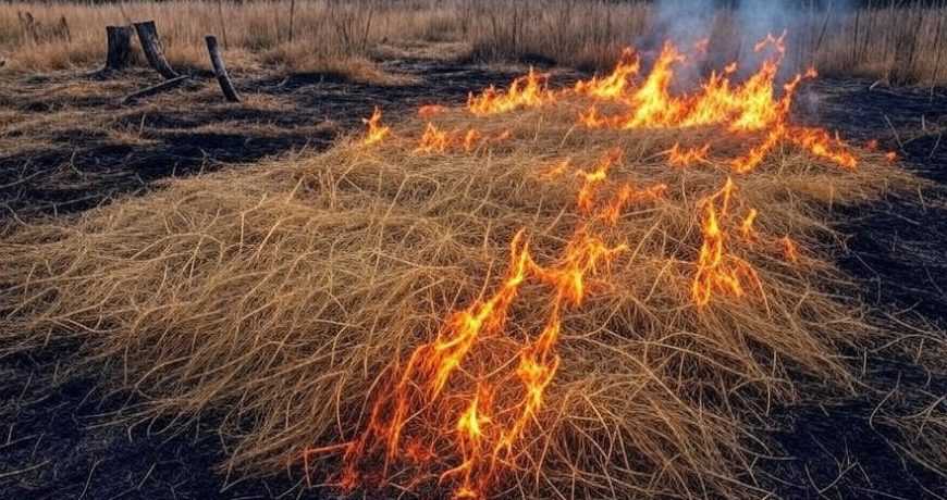 Штраф за поджигание травы