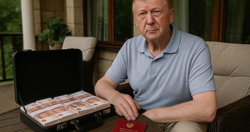 Чубайс получает пенсию в России