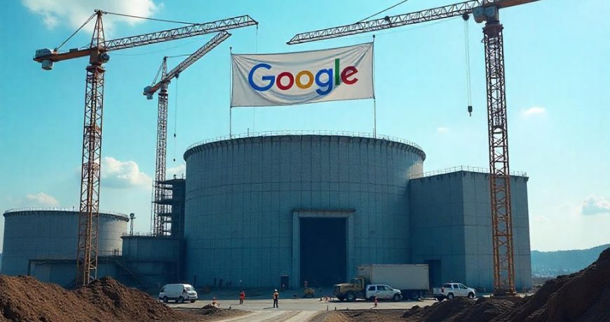 Google профинансирует ядерные объекты
