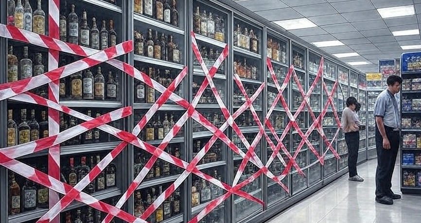 Запрет на продажу алкоголя