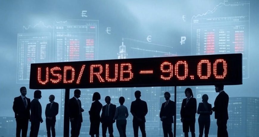Доллар за 90 рублей