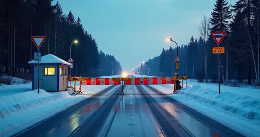 Граница России и Финляндии