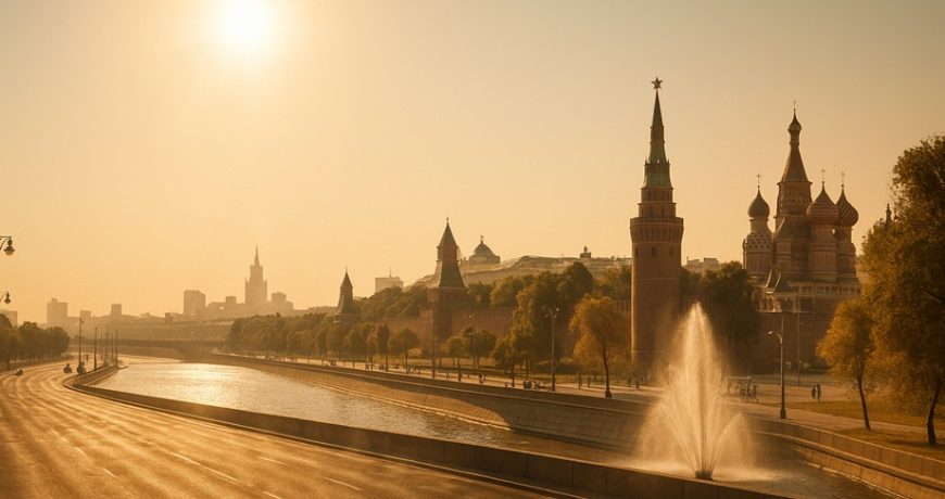 Аномальная жара в Москве