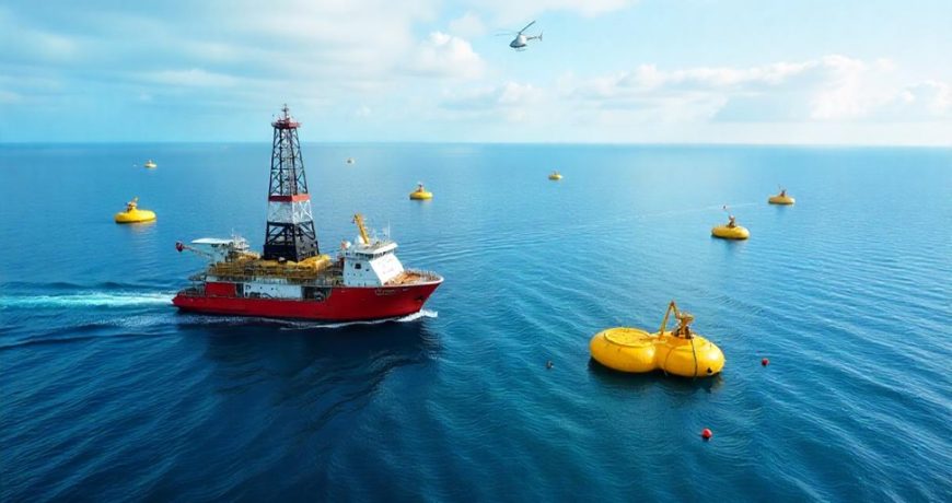 Месторождение нефти на шельфе Норвегии