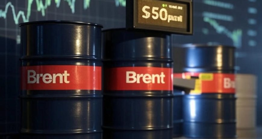 Brent дешевле 50 долларов